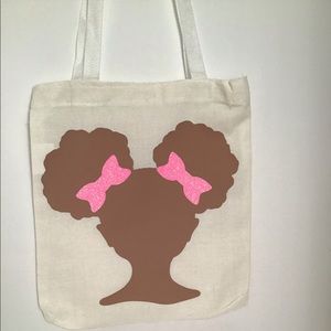 2 small canvas bags